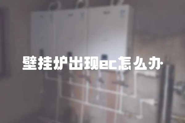 壁掛爐出現(xiàn)ec怎么辦
