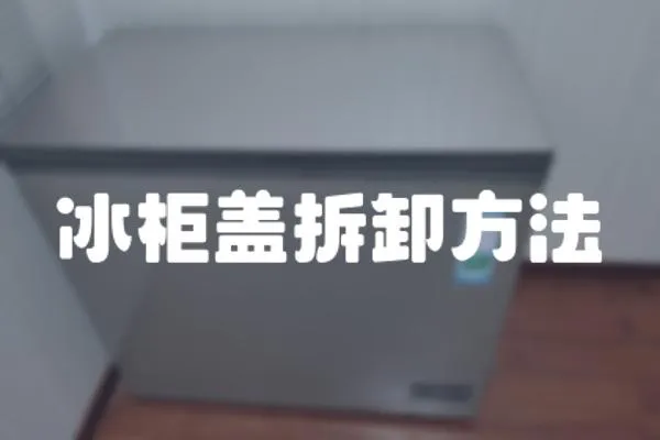 冰柜蓋拆卸方法