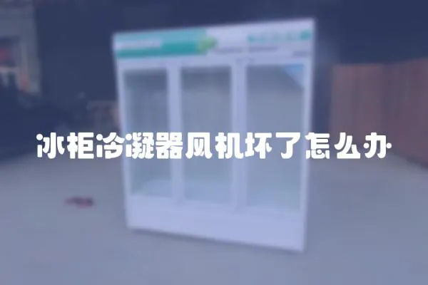 冰柜冷凝器風機壞了怎么辦