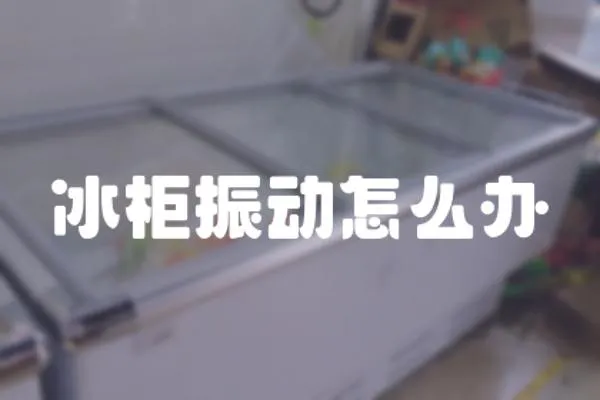 冰柜振動怎么辦