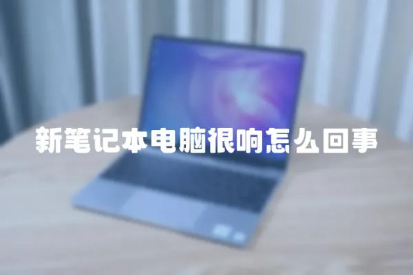 新筆記本電腦很響怎么回事