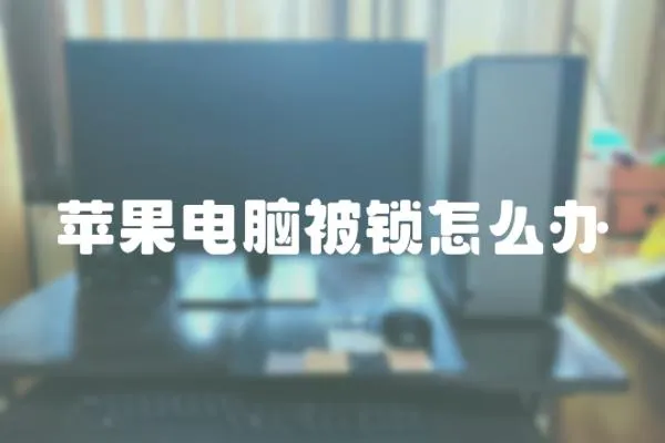 蘋果電腦被鎖怎么辦