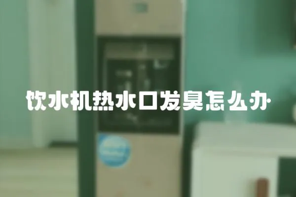 飲水機熱水口發臭怎么辦