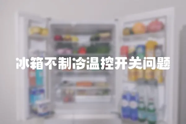 冰箱不制冷溫控開關問題
