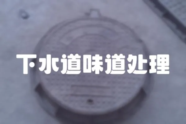 下水道味道處理