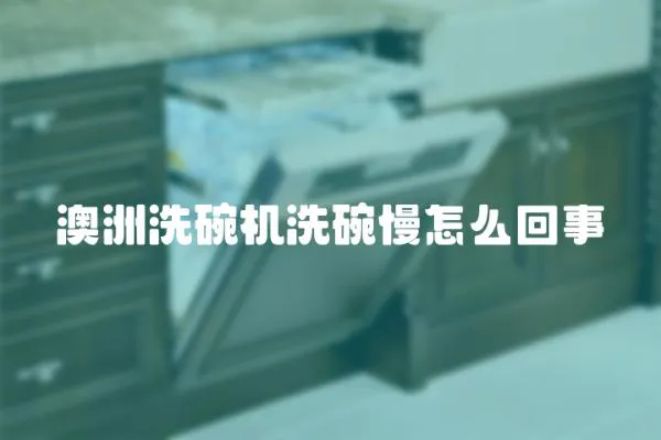 澳洲洗碗機洗碗慢怎么回事