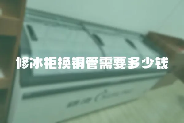 修冰柜換銅管需要多少錢