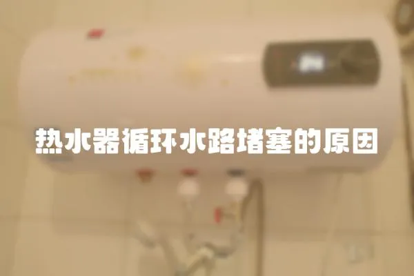 熱水器循環(huán)水路堵塞的原因