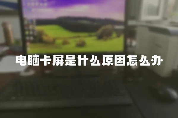 電腦卡屏是什么原因怎么辦