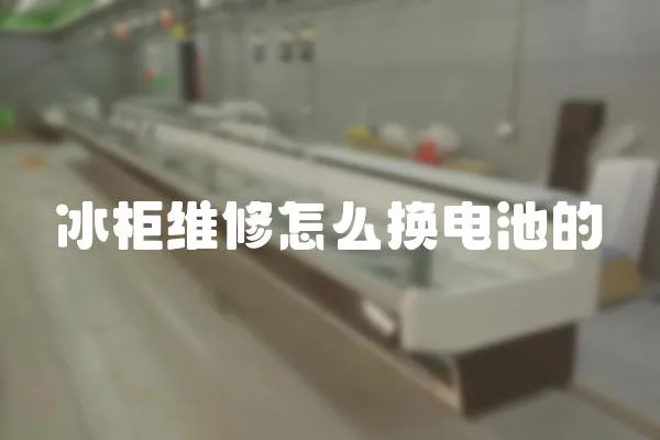 冰柜維修怎么換電池的