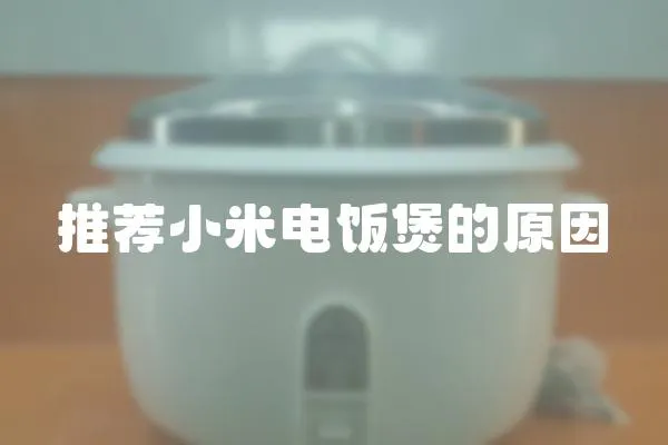 推薦小米電飯煲的原因