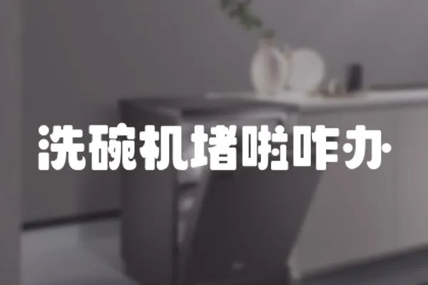 洗碗機堵啦咋辦