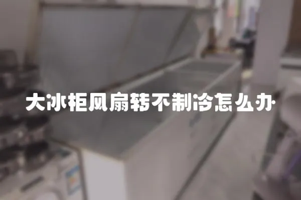 大冰柜風扇轉不制冷怎么辦