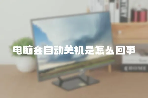 電腦會自動關機是怎么回事