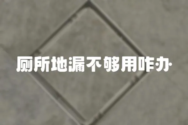 廁所地漏不夠用咋辦