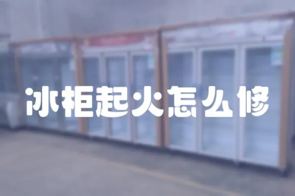 冰柜起火怎么修