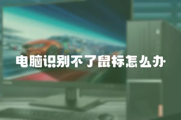 電腦識別不了鼠標怎么辦