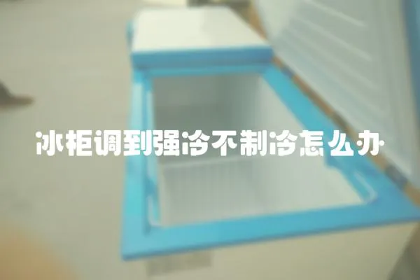 冰柜調到強冷不制冷怎么辦