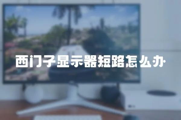 西門子顯示器短路怎么辦