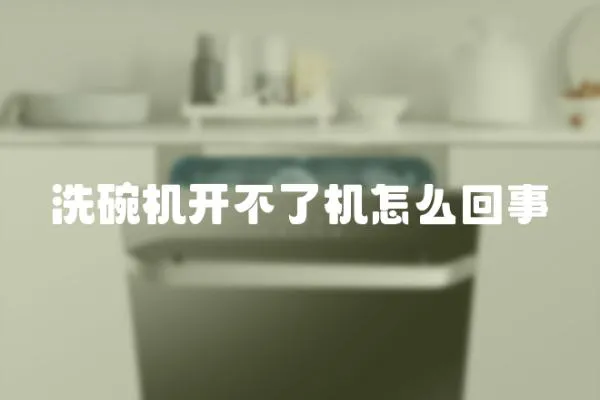 洗碗機開不了機怎么回事