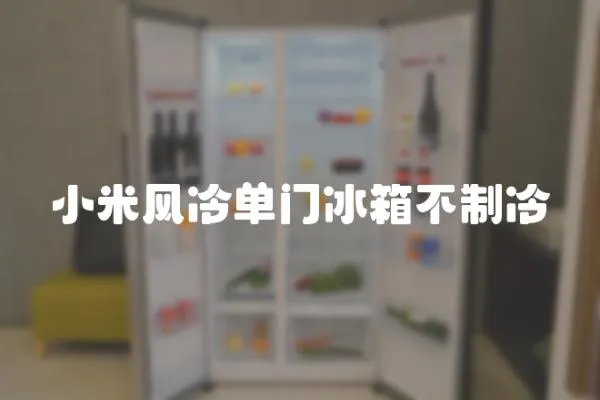 小米風(fēng)冷單門冰箱不制冷