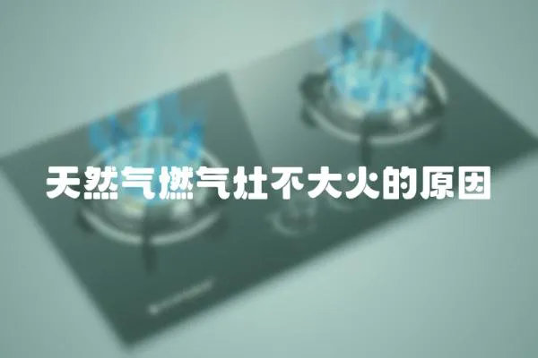 天然氣燃氣灶不大火的原因
