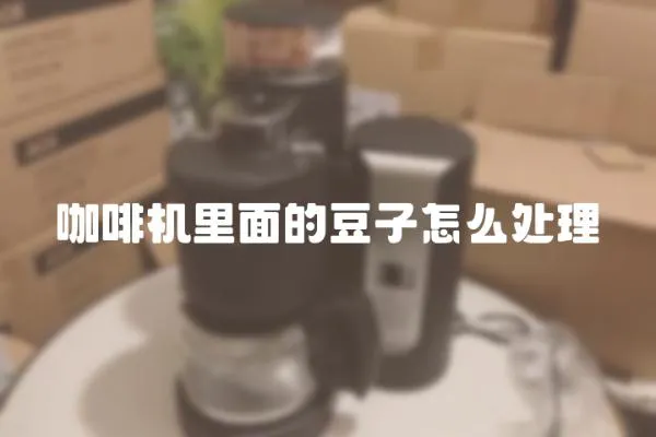 咖啡機(jī)里面的豆子怎么處理