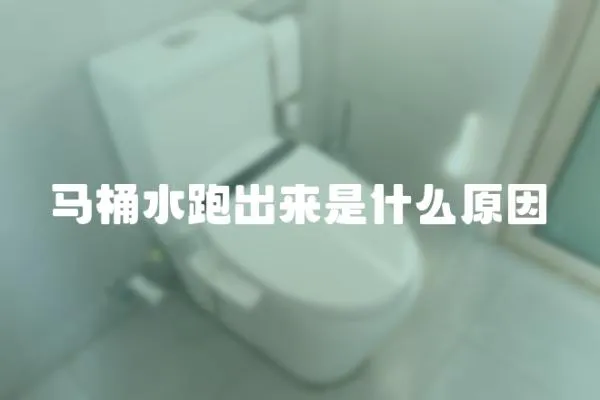 马桶水跑出来是什么原因