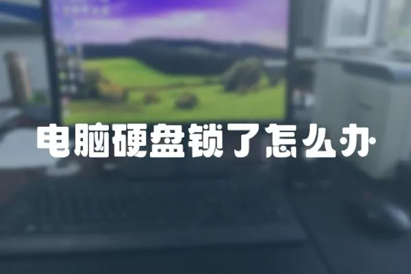 電腦硬盤鎖了怎么辦