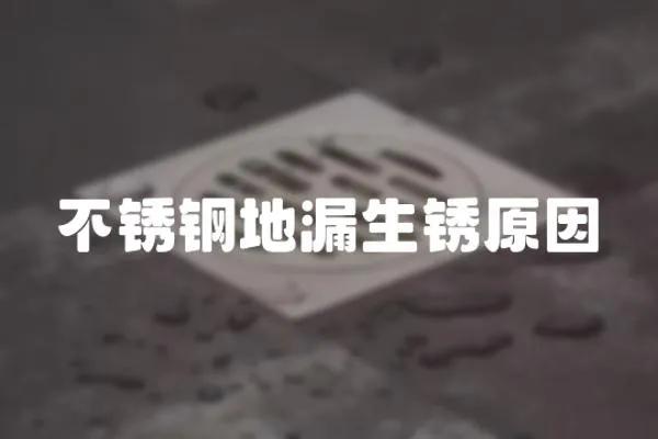 不銹鋼地漏生銹原因