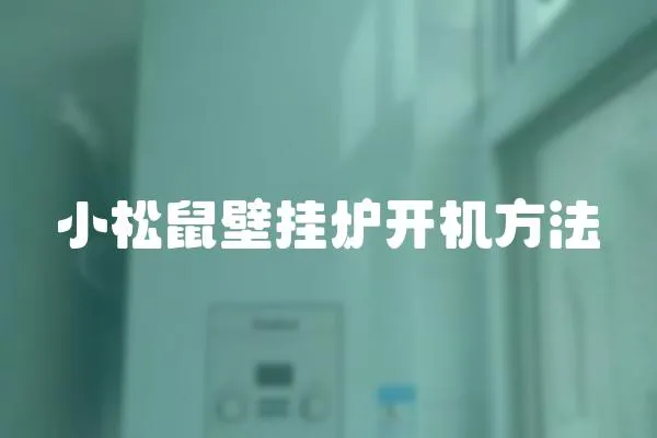 小松鼠壁掛爐開機方法