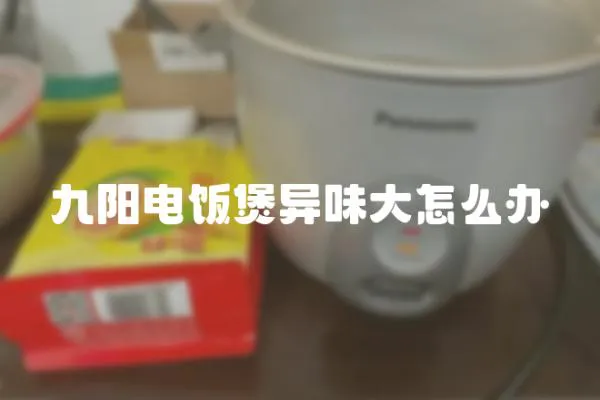 九陽電飯煲異味大怎么辦