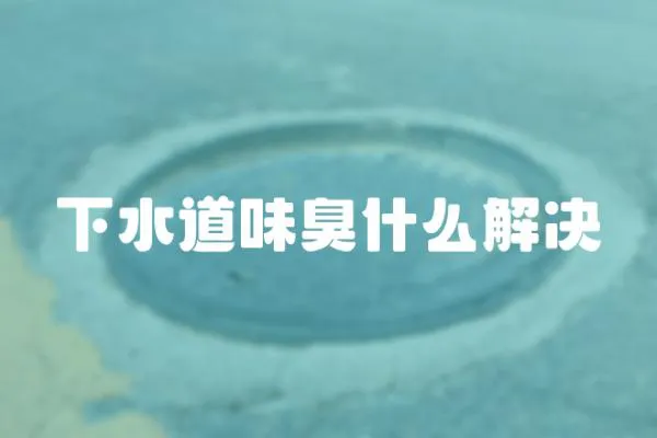 下水道味臭什么解決