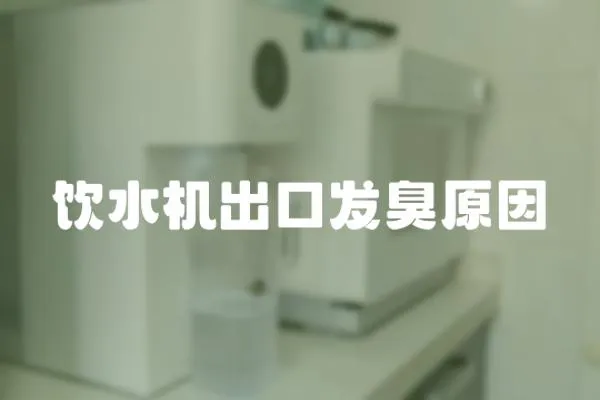 飲水機出口發臭原因