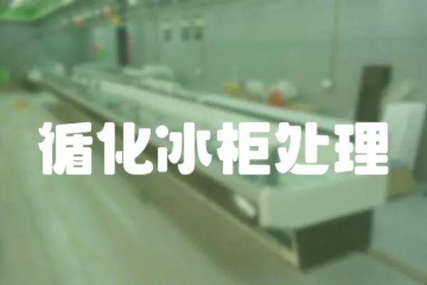 循化冰柜處理