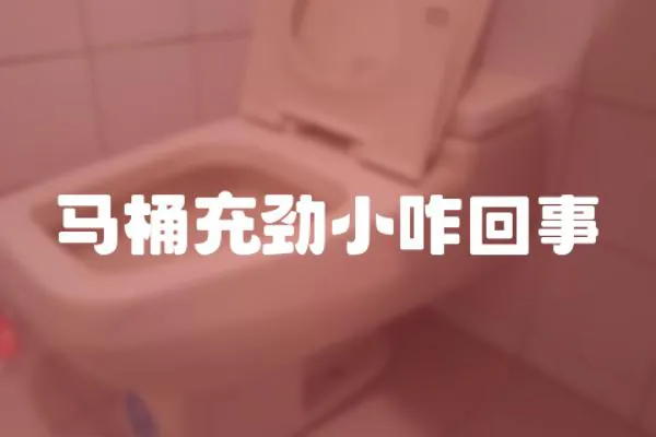 馬桶充勁小咋回事