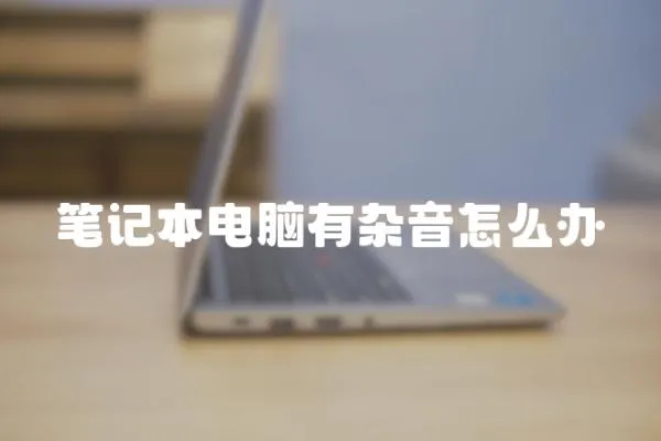 筆記本電腦有雜音怎么辦