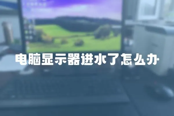 電腦顯示器進水了怎么辦