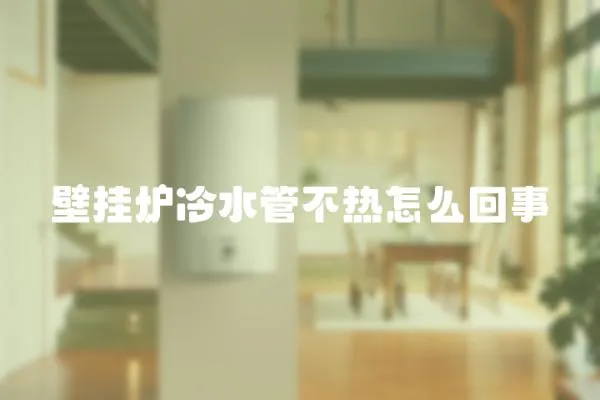 壁掛爐冷水管不熱怎么回事