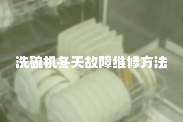 洗碗機(jī)冬天故障維修方法