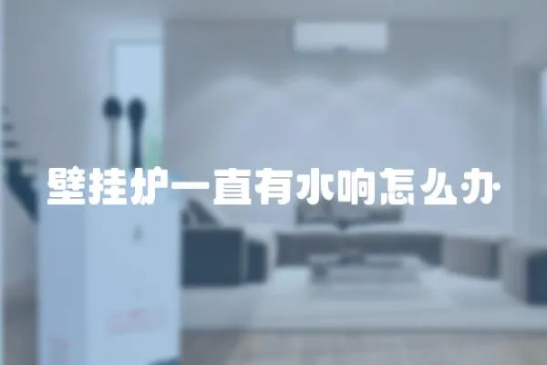 壁掛爐一直有水響怎么辦