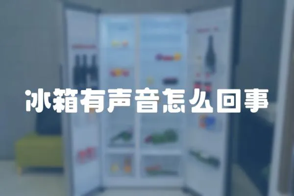 冰箱有聲音怎么回事