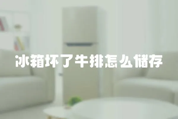 冰箱壞了牛排怎么儲(chǔ)存