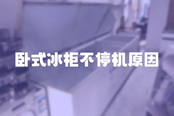 臥式冰柜不停機原因