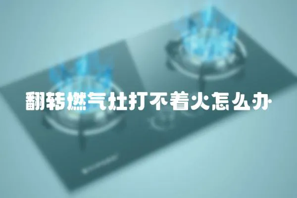 翻轉燃氣灶打不著火怎么辦