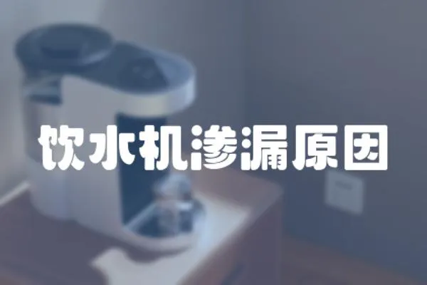 飲水機(jī)滲漏原因