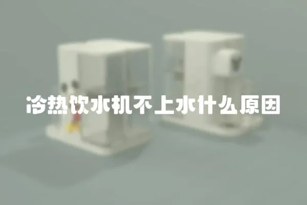 冷熱飲水機(jī)不上水什么原因