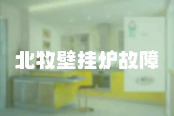 北牧壁掛爐故障