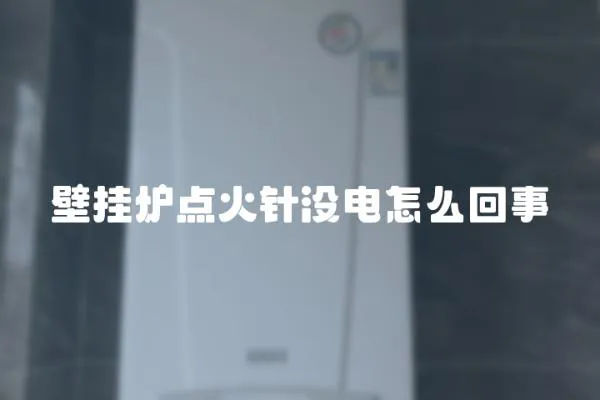 壁掛爐點火針沒電怎么回事