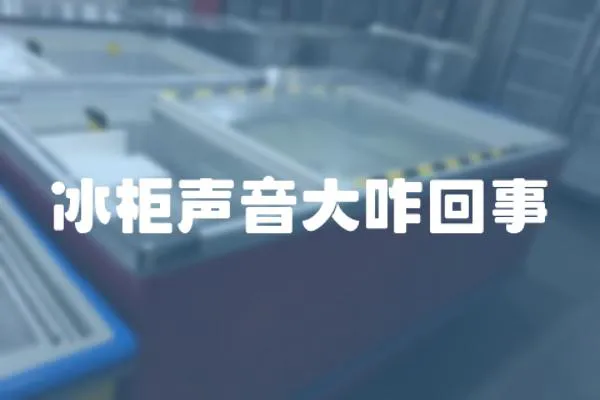 冰柜聲音大咋回事